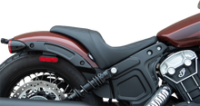 DRAG SPECIALTIES SEATS 3/4 Solo Seat - Black - Diamond Stitch - '18-'22 Scout Bobber 0810-2255
