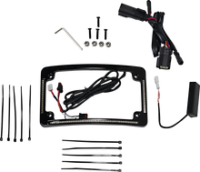 CUSTOM DYNAMICS Radius License Plate Frame - Black TF05-BCM4-B