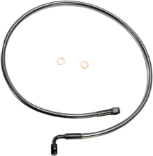 MAGNUM SHIELDING Brake Line - 10 mm-90° - 34" - Black Pearl AS47234