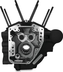 S&S Cycle 07-16 BT Engines w/ 4-1/8in Bore Super Stock T2 Crankcase - Wrinkle Black