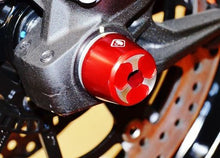DBK Special Parts (Ducabike) Tri Blade Front Axle Slider for Ducati's with Larger Axle