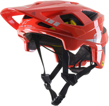 ALPINESTARS Vector Tech Helmet - Bright Red/Light Gray Glossy - MIPS® - Small 8700721-3199-SM