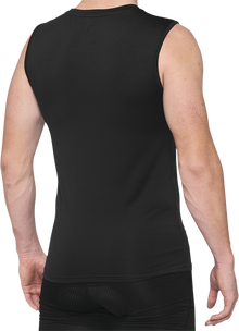 100% Basecamp Sleeveless Base Layer - Black - Small 40046-00000