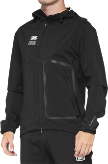 100% Hydromatic Jacket - Black - Medium 40039-00001