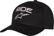 ALPINESTARS Ride Transfer Hat - Black/White - Small/Medium 1211810101020SM