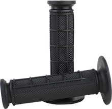 DRIVEN RACING Pro Waffle Grips - Black/Black D535-BK/BK