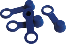 HELIX Brake Bleeder Caps - Blue - 4-Pack 202-2004