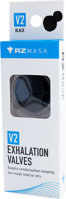 RZ MASK V2 Exhalation Replacement Valve 2.0 - Black AC-9658:20887
