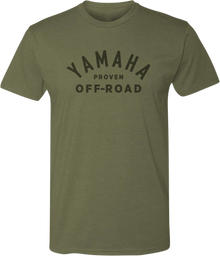 YAMAHA APPAREL Yamaha Proven Off-Road T-Shirt - Olive Green - Small NP21S-M1800-S