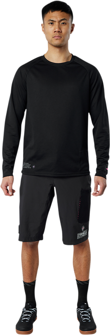 MUC-OFF USA Riders Mountain Bike Long-Sleeve Jersey - Black - Small 20365