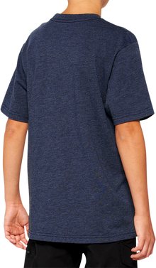 100% Youth Icon T-Shirt - Navy - XL 20001-00015