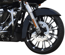 COASTAL MOTO Wheel - Fuel - Front - Dual Disc/with ABS - Black Cut - 19x3 - FL FUL-193-BC-ABST