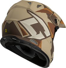 Mx 96 Splinter Helmet Matte Brown/Tan/White Xs