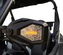 CUSTOM DYNAMICS Mirrors - SXS - Side View - Hexagon - Black SXS-MIRROR