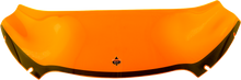 KLOCK WERKS Kolor Flare™ Windshield - 6" - Orange Ice - FLTR KWW-01-0628