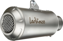 LEOVINCE LV-10 Slip-On Muffler - Stainless Steel 15245