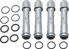 S&S CYCLE Pushrod Cover Kit - Chrome - Twin Cam | M8 106-1340