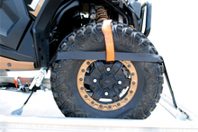 MOOSE OFFROAD Wheel Net Tie Downs - Black 3920-0494