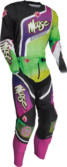 MOOSE OFFROAD Sahara Pants - Purple/Green - US 32 2901-10412