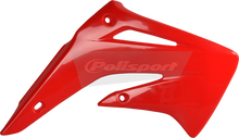 POLISPORT Radiator Cover - '04 OEM Red - CR 85R 8410600001