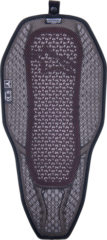 ALPINESTARS Nucleon Flex PROi Full Back Protector Insert - Transparent Smoke/Red - Large 6526323-003-L