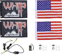 WHIPITLIGHTRODS 6' Light Rod Whip - Chase - Quick Disconnect QD-CHSBTR-162