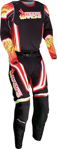 MOOSE OFFROAD Agroid Jersey - Red/Yellow/Black - 3XL 2910-7395