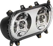CUSTOM DYNAMICS LED Headlight - Chrome - FLTR CD-RG-H-C