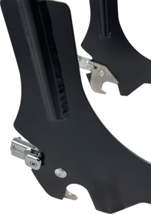 MOTHERWELL Quick Release Sissy Bar - 23" - With Pad - Matt Black MWL-196-18-MB