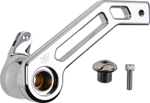 PRO-ONE PERF.MFG. Touring T-Rex Shorty Brake Arm - Chrome - '08-'13 FL 500772