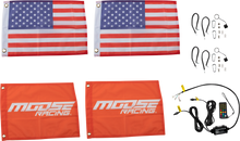 MOOSE OFFROAD Whip Lights - 24" PQRCHSBTR122-PU