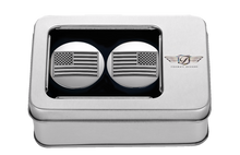 FIGURATI DESIGNS Swing Arm Covers - Contrast Cut - Silver FD26R-AF-CC-SS