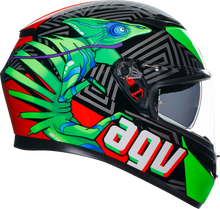 AGV K3 Helmet - Kamaleon - Black/Red/Green - XL 2118381004013XL