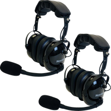NAVATLAS Intercom/Radio and Headset Kit - 2-Seat - Black NIROHBK2