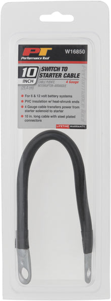 Battery Cable 4 Gauge 10"