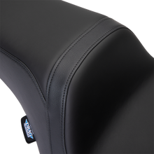 DRAG SPECIALTIES SEATS Predator 1Up Seat - Solar Leather - Black - Smooth - FLH '08-'23 08011493