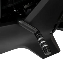 SHOW CHROME Adjustable Highway Pegs - Satin Black with Contrast Cut - Can-Am 41-422