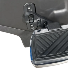 SHOW CHROME Floorboard Relocators - Passenger - Black - Spyder 41-425