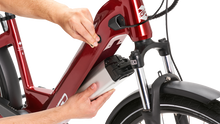 IGO ELECTRIC BIKES Discovery Rosemont LS E-Bike - Burgundy - Step Through 100-212-000
