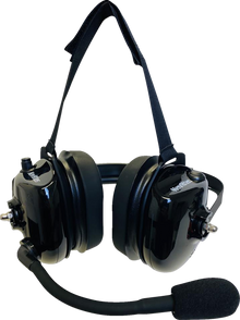NAVATLAS Headset - Behind-the-Head - Stereo/VOX - Black NB202BK