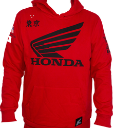 D'COR VISUALS Honda Factory Sweatshirt - Red - 2XL 85-208-5