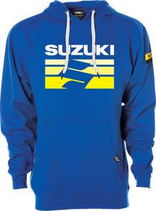 FACTORY EFFEX Suzuki Fade Pullover Hoodie - Royal - Medium 27-88402