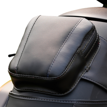 SHOW CHROME Ballistic Tank Pouch - Black w/ Black Stitch - Ryker '19-'23 H40-402CBK