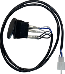 BRITE-LITES Rocker Switch w/ Connector - Light Bar BL-WHSW