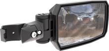 SEIZMIK Mirrors - Trailrider - Side View - Rectangle - Black - 1.875"/2" ROPS - Pair 56-90094KIT