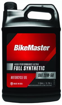 BikeMaster 20W50 Full Synthetic Oil - Gallon