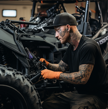 PARTS UNLIMITED Nitrile Gloves - 8.5 MIL - Medium - 100-Pack PU-GLV85OM