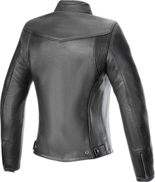 ALPINESTARS Stella Tory Leather Jacket - Black - 2XL 3113824-1100-2X