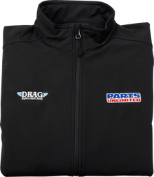 PARTS UNLIMITED Parts Unlimited/Drag Specialties Softshell Jacket - Black - Small LEM24E-J29-S