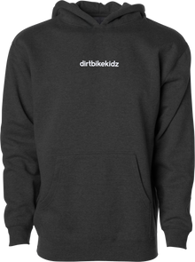 Moto Is Dope Youth Hoodie Charcoal Heather Yx